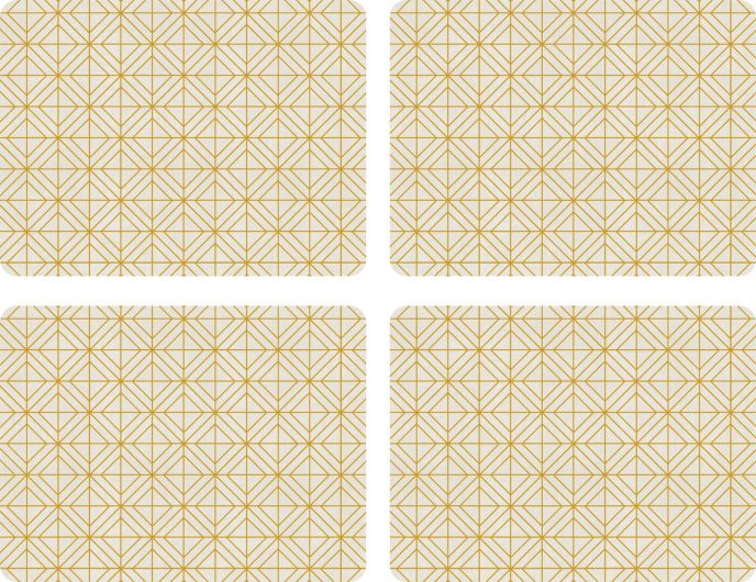 Luxe Set of 4 Placemats