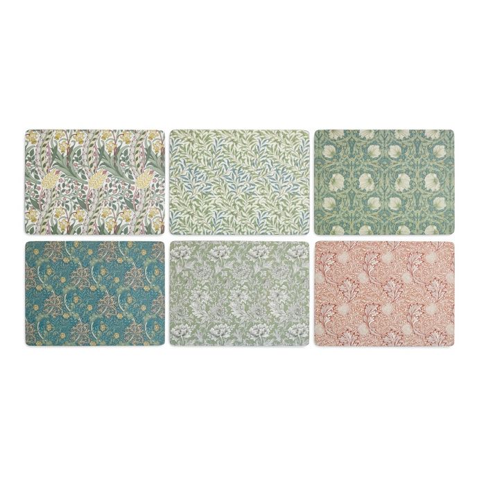Morris & Co. Set of 6 Placemats