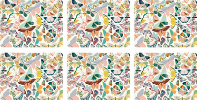 Papillon Set of 6 Placemats