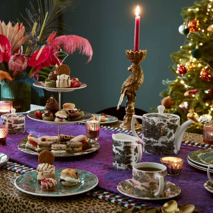 Zoological Gardens Set of 4 Side Plates